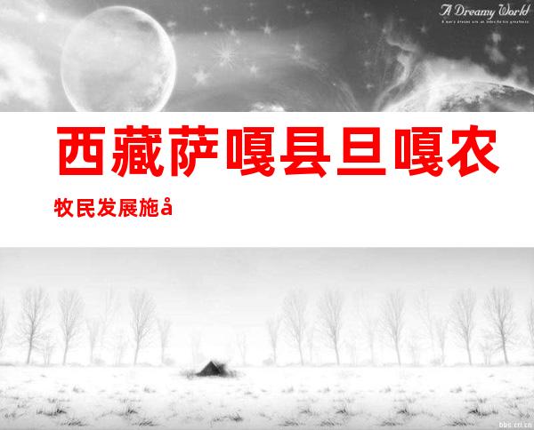 西藏萨嘎县旦嘎农牧民发展施工队